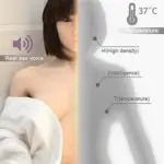 With moaning
